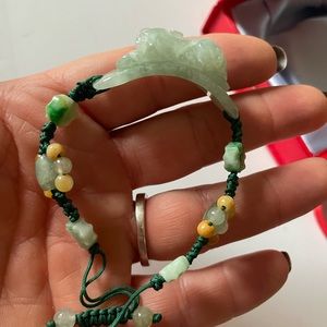 Jade bracelet,